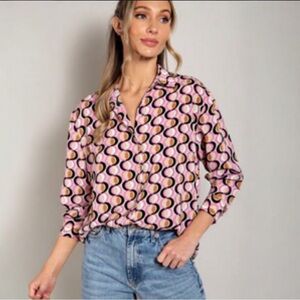 💕 Gorgeous Retro Blouse